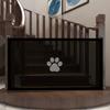 Punching-free Pet Partition Fence, Dog Isolation Net, Portable Folding Dog Barrier, Safety Protection Net Fence