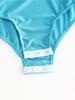 Girls Metallic Fish Scale Print Leotard Short Sleeve Bowknot Cutout Back Ballet Gymnastics Bodysuit
