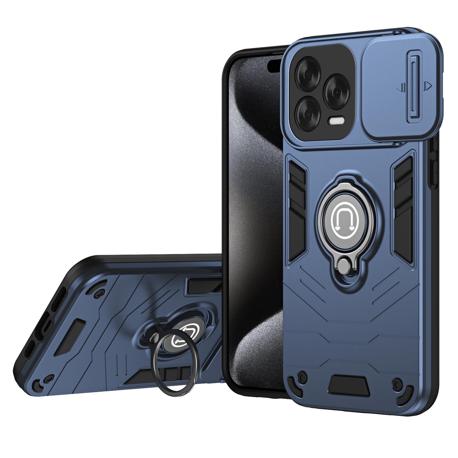 

Anti-Knock Armor Car Magnetic Phone Case For ZTE Blade A54 A34 Axon 60 60 Lite V70 Vita Slide Camera Lens Protector Cover Funda ZTE V70 VITA