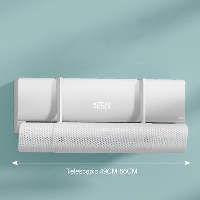 Para-vento para Saída de Ar Condicionado de Parede Anti-Sopro Direto Defletor de Ar Condicionado sem Instalação Defletor de Vento Cobertura de Poeira