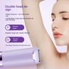 USB Rechargeable Women Shaver Double Head Epilator Shower Safe Hair Remover  For Underarm Face Leg