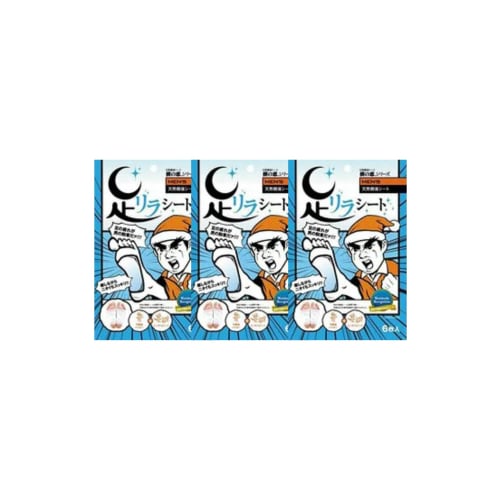 

Bulk Purchase: Men s Foot Relax Sheets (6 sheets per pack, 3 packs)