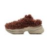 Sports Life Series Bubble Gum Women Low Top Casual Shoes Fleece Lined Chestnut Brown AGCU552-2