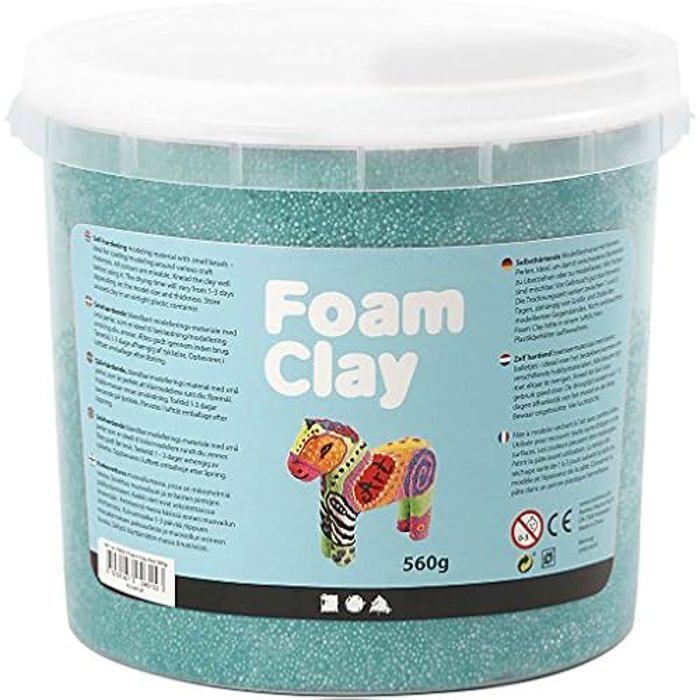 Pâte à modeler - FOAM CLAY - Foam Clay® - Couleur vert foncé