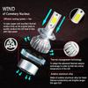 Für Mercedes Benz W204 W211 W212 W203 W176 W124 W210 W164 LED-Scheinwerfer 6000K Weiß IP68 H7 Fernlicht 360-Grad-Beleuchtung 2 Stück