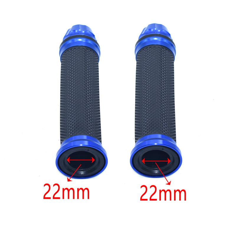22/24MM Motorcycle grips hand rubber pedal biker scooter handlebar grips modified handlebar throttle turn Grip Settle Grips Throttles 2