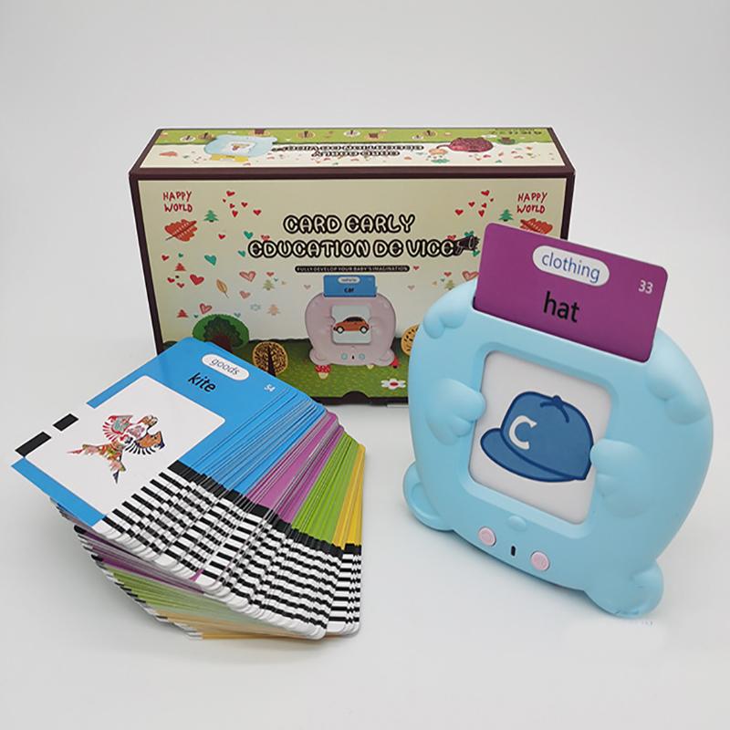 Paměťové karty Dětský vzdělávací stroj na vkládání paměťových karet Zařízení na karty pro rané vzdělávání Vývoj inteligence Kognitivní karty