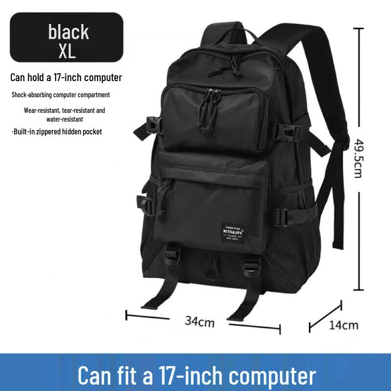 

Lishen Men s Large Capacity Casual Backpack