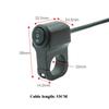 New Motorcycle Universal Modification Accessories with Aluminum Alloy Switch High and Low Beam Turn Signal Handle Switch