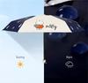Miffy Rabbit Folding UV Six Light Super UV Suitable for Rain or Perfect for the Rainy Popular Umbrella, Protection, UPF50+, One-Touch Operation, Ribs,