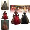 Stunning Victorian Style Party Dress For Women In Multiple Vibrant Colors