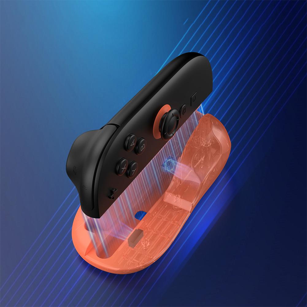 Left + Right Controller Mouse Bracket with Mouse Pad Gaming Controller Mouse Stand Ergonomic Mouse Grip for Switch 2 Accessories