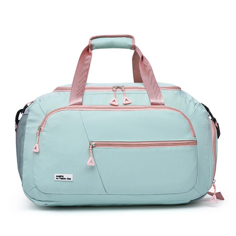 Fashionable Multi-functional Large-capacity Shoe Bin Hand-heat Travel Bag Dry and Wet Separation Sports Gym Bag Can Be Used To Pull Rod