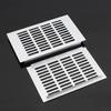 150mm Rectangular Cabinet Wardrobe Air Vent Grille Ventilation-Cover Air Vent Perforated Sheet Web Plate Home Improvement