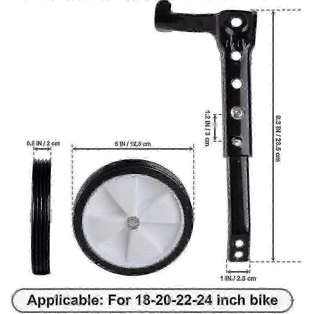 Kids Stabilisers For Childs Bike 18 20 22 24 Inch Adjustable Support Kids Bike Wheels LZI-Good