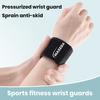 1Pc Wrist Wrap with Fastener Tape Adjustable Sweat-absorbing Weightlifting Powerlifting Hand Wrist Support