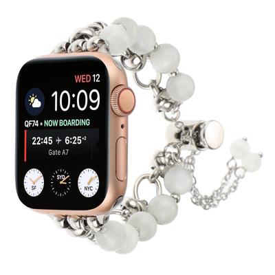 Pearl Series Chain Beads Are Suitable for Applewatch Apple Watch Iwatch Strap 8 Generation 765se