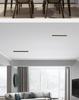 Embedded LED Linear Grille Light: Anti-Glare Rectangular Lamp for Living Room