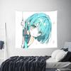 Cutecore Hatsune Miku Tapestry Room decoration Home Decoration Tapestry Decor Accessories Cute Room Decor