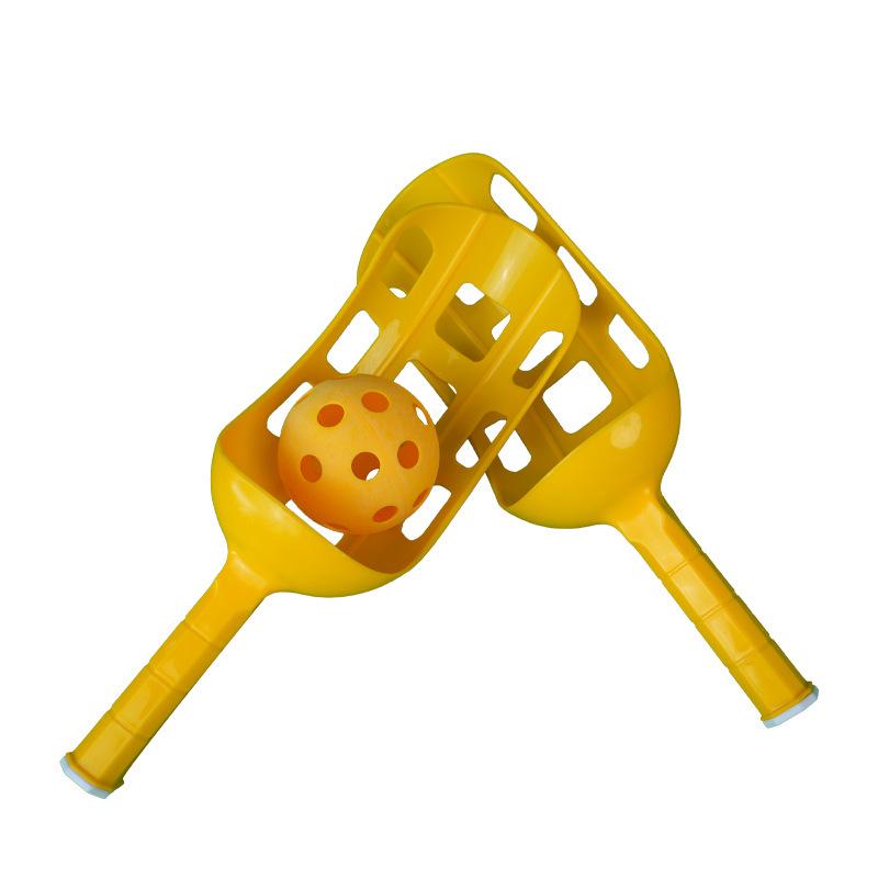 Toddler Sensory Catch Ball: Lemon Bouncing & Multi-hole Design for Early Education