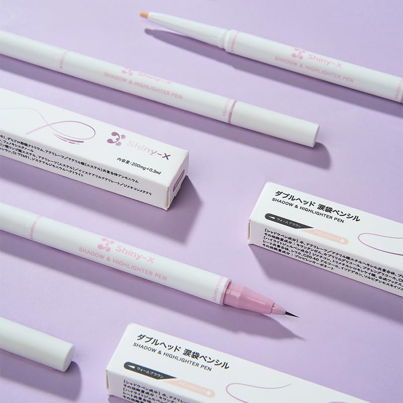 Shiny-X Double Head Under-Eye Bag Pencil 2-in-1 (SH01)