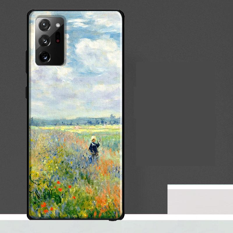 Claude Monet Art Painting Case For Samsung Galaxy S24 Ultra S23 S22 S21 S25 Ultra S9 S10 S20 Plus S25 FE Phone Cover