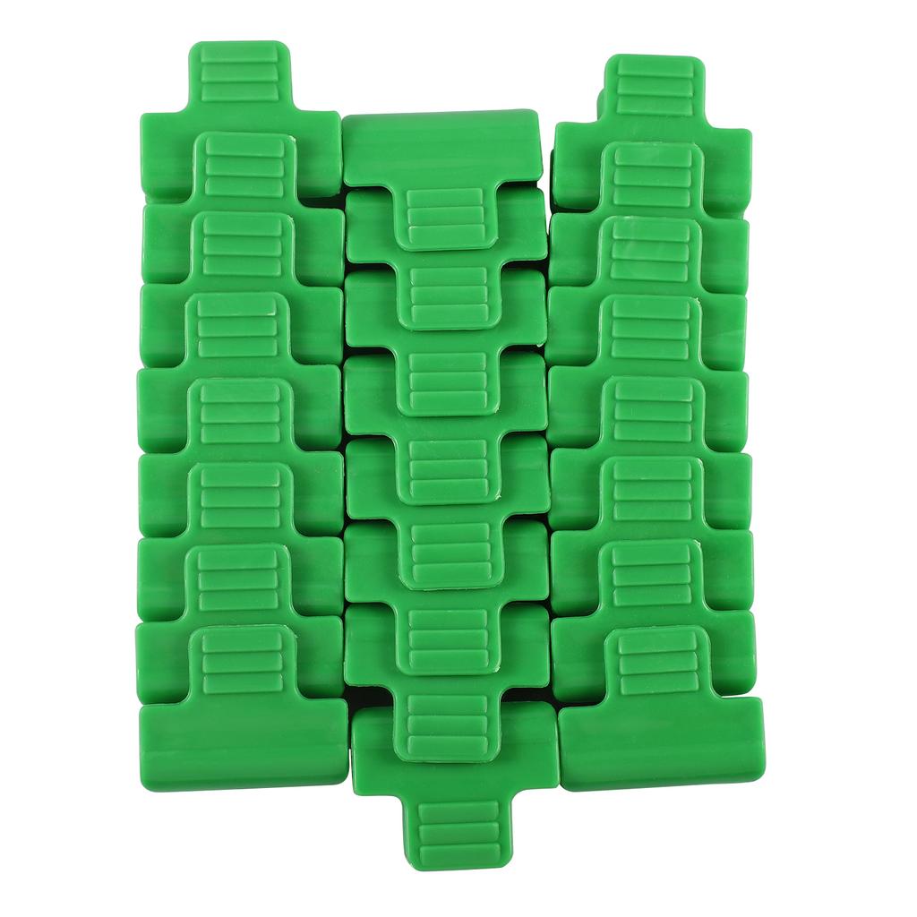 24pcs Greenhouse Clamps Easy Installation Securely Shading Net Rod Clip for 11mm Stakes Pipes