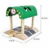 Wooden Train Track Accessories Parking Lot Railway Station Fit for Thomas Biro Multiple Tracks Educational Toys for Children