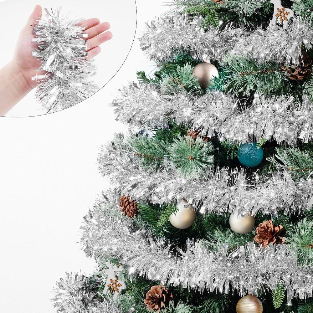 DIY Christmas Decorations Strip 2M/9CM Xmas Tree Decoration Ribbon  for New Year