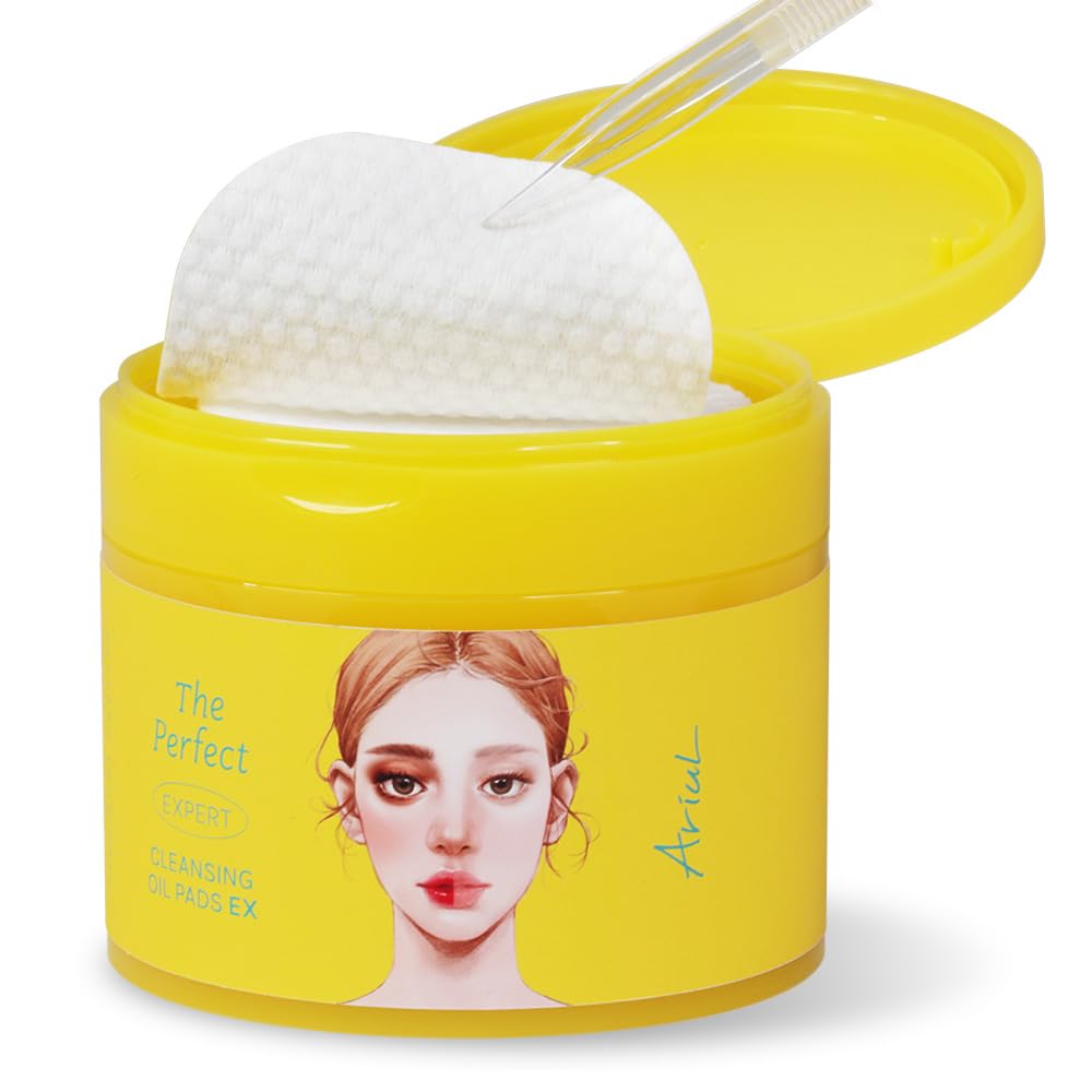 [Ariul] The Perfect Oil Pad EX Cleansing Pads - Makeup Remover, Large Capacity, Wipe-Off, Exfoliating, 60 Pads