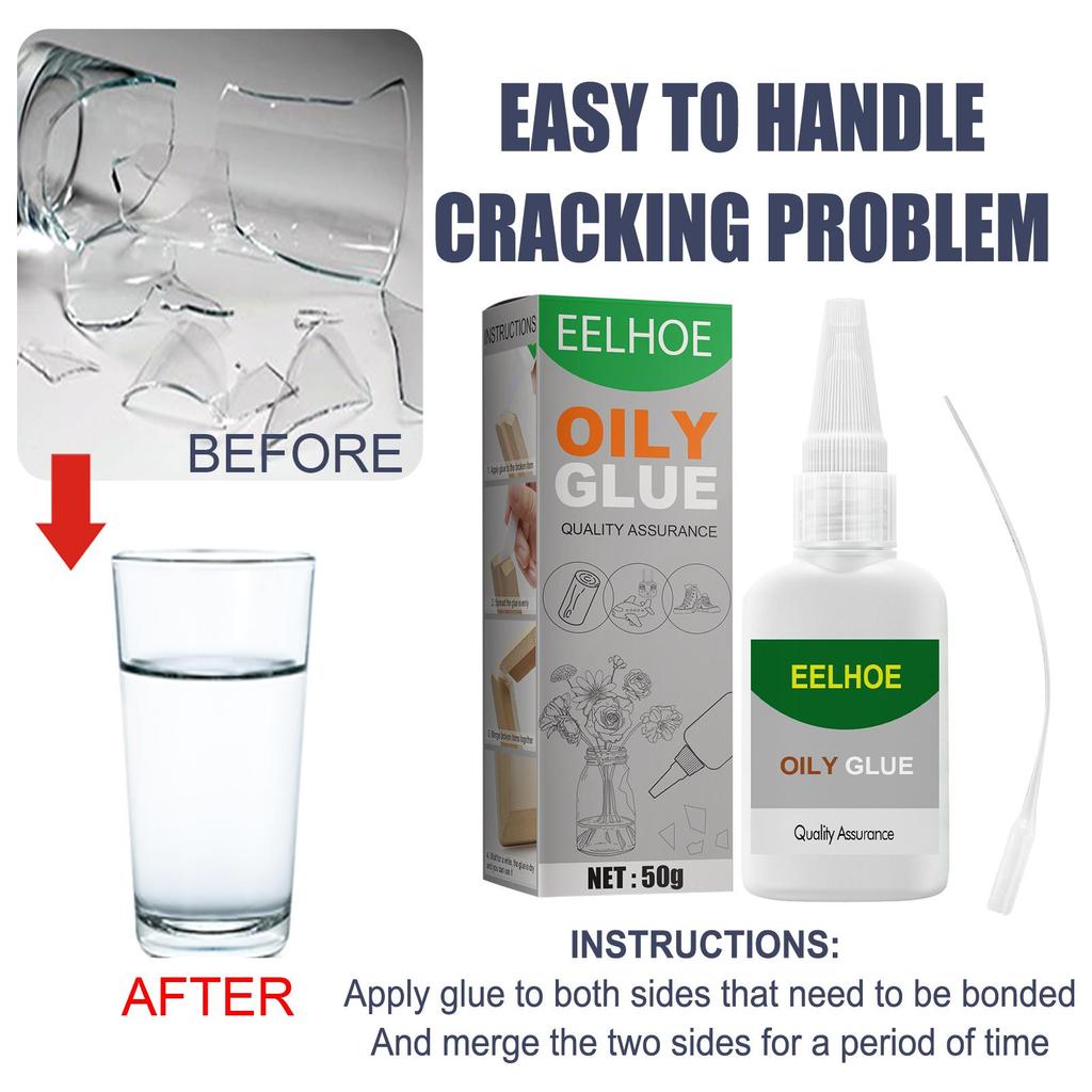 50g Adhesive Glue Repair Tile Glass Wooden Sticky Shoes Metal Ceramic Hand Glue