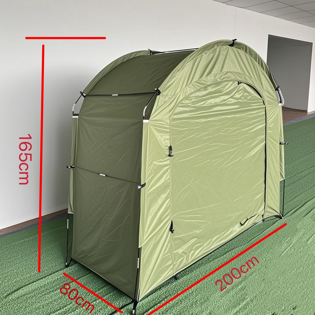 Foldable Outdoor Bicycle and Camping Storage Tent