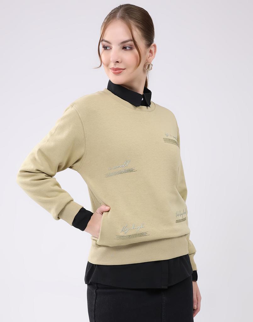 MONTE CARLO Damen Regular Fit Sweatshirt