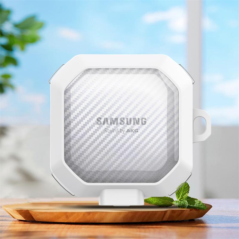Samsung BudsCore Buds2 Pro Transparent Carbon Fiber Protective Case