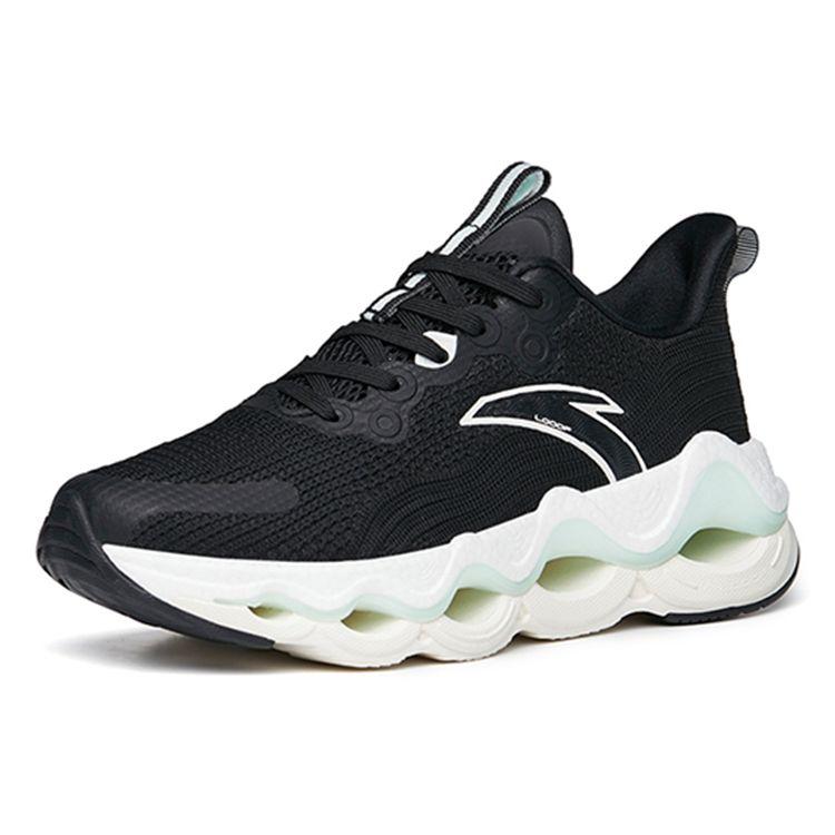 Anta Mars Foam Casual Lightweight Durable Low-Top Running Shoes Women sneaker Black 122225582-4