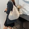 Yogodlns Kabelka Umělá plyšová taška Temperament Podpažní Dámská Hobo taška Velká kapacita Taška přes rameno Zimní Nový design Kabelky