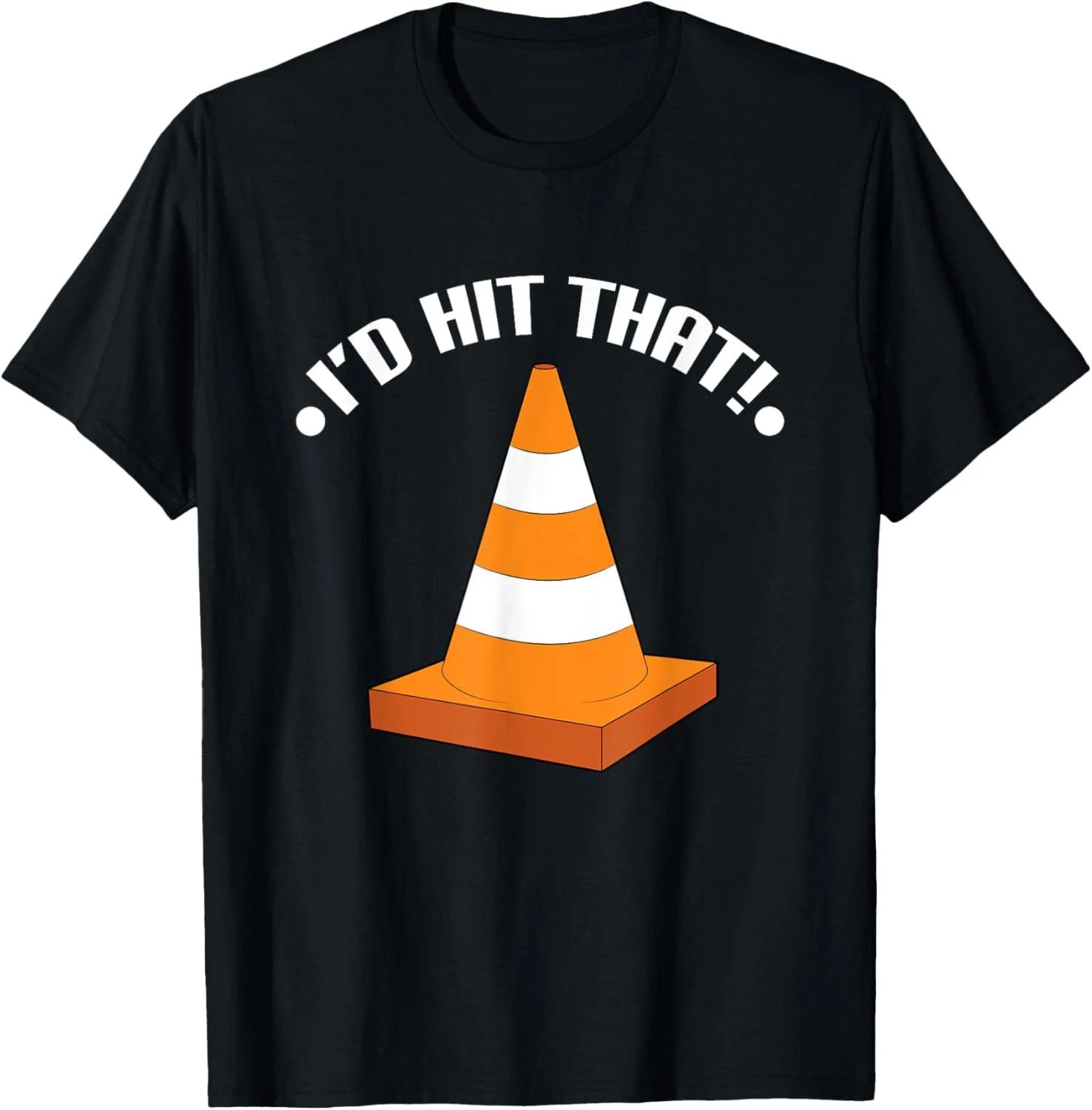 The traffic cone - funny - car - joke - humor -vehicle T shirt 3XL