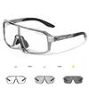 Children Riding Glasses UV400 MTB Road Bike Cycling Pochromic Sunglasses Bicycle Outdoor Sports Running Eyewear