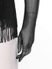 Womens Sparkling Tassel Dancewear Mesh Draped Leotard Rhinestone Fringed Bodysuit Adjustable Strap Gymnastics Outfit
