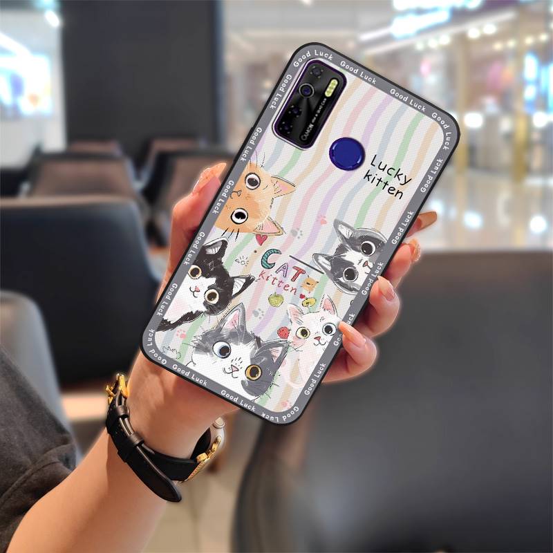 Silicone Waterproof Phone Case For Tecno Camon15/15Air/16S/KD7H/CD6/CD7/Spark5/5Pro Soft case Anti-knock Protective TPU