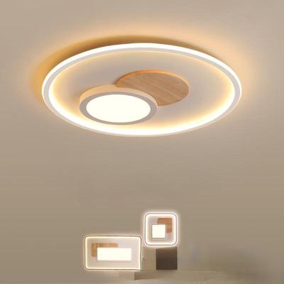 Stropní světlo LED moderní minimalistické světlo do ložnice Severské světlo do obývacího pokoje Ultratenké světlo do kulatého pokoje Chytré lampy