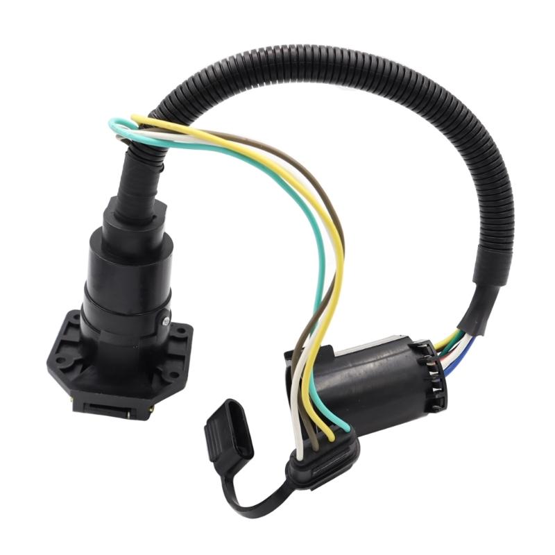 Professional Multi-Tow 4-Way to 7-Way  e & 4-Way Flat Female Trailer Towing Connector Suitable for s & Campers