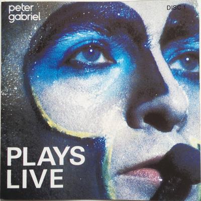 CD PETER GABRIEL - Plays Live 40122 Geffen Records US Rock Used