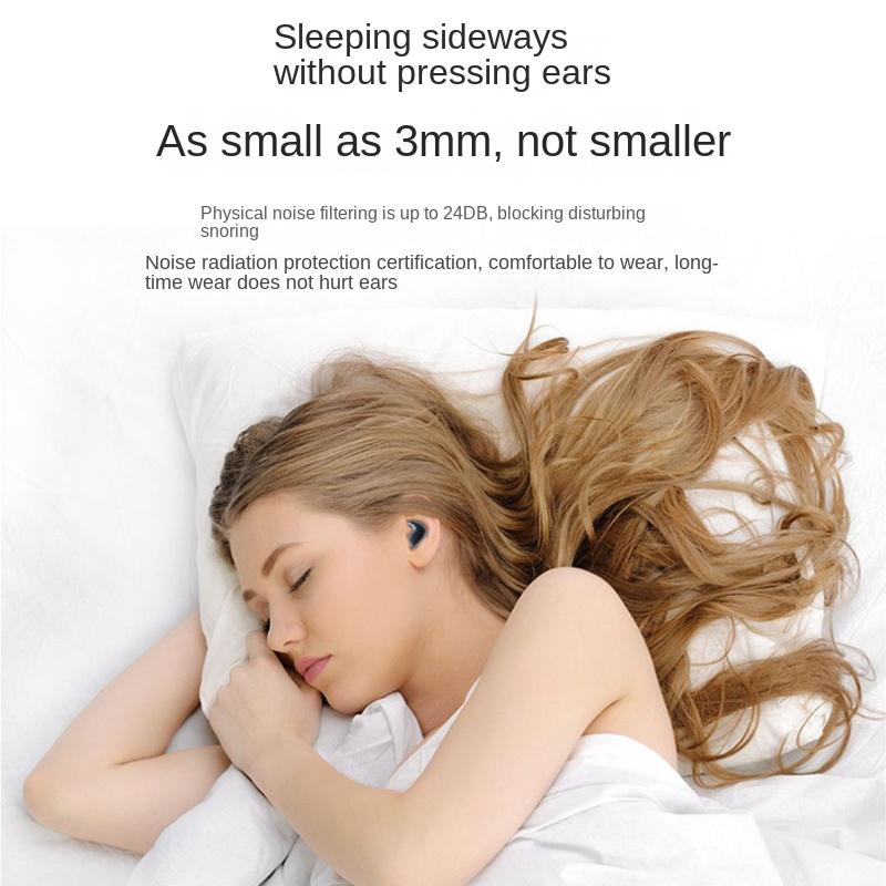 Căști Bluetooth Wireless Side Sleep Reducere zgomot dopuri pentru urechi Căști Invisible Sleep