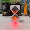 with Gravity Sensing DIY Digital Sand Clock Cyber Style Luminous Sandglass  Room