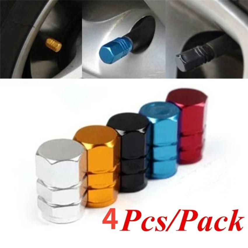 4 Pcs/Pack Anti-theft Aluminum Bicycle Tire Valve Assessorios Para Bicicleta Bike Accessories
