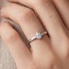 Helene Jewelry Silver 925 Teardrop Cubic Miss Ring (Type B)