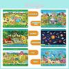 Search And Find Preschool Learning Activity Mat With Reusable Flashcards For Early Education