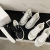 Women's Casual Sports Shoes Fashion Breathable Platform Soft Sole Single Shoes Woman Thick Sole Non Slip Lace Up Vulcanized Shoe