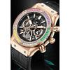 ONOLA Luxury Men Watch Casual Colored Diamond Luminous Calendar Quartz Watch Waterproof Watch Men Chronograph Wristwatch Clock